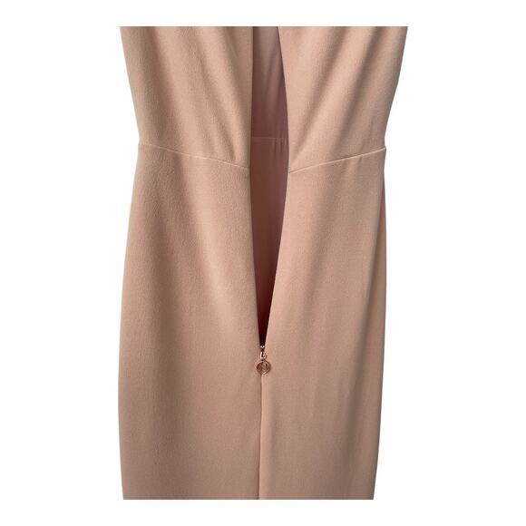 Nookie Neptune Gown Maxi Dress Off Shoulder Formal Gala Party Prom Blush XS - Picture 11 of 16